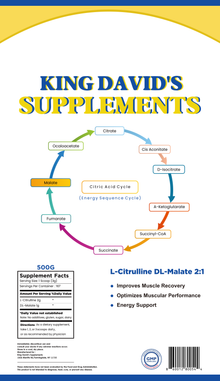 L-Citrulline DL-Malate 2:1      500Grams