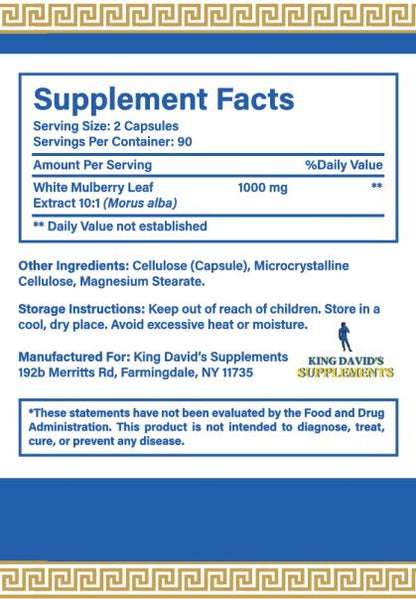 White Mulberry Leaf Extract