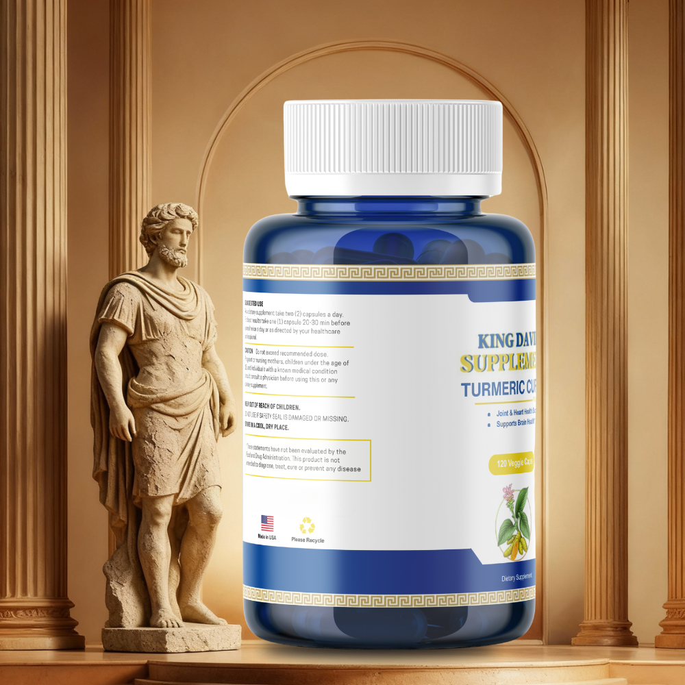 Turmeric Curcumin with Black Pepper Extract (Piperine) - 120 Veggie Tumeric Capsules